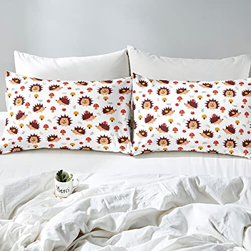 Housse de couette Hérisson multicolore 140x200 cm 200x200 cm 220x240 cm 240x260 cm variant 2 
