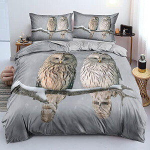 Housse de couette Hibou 220x240 cm
