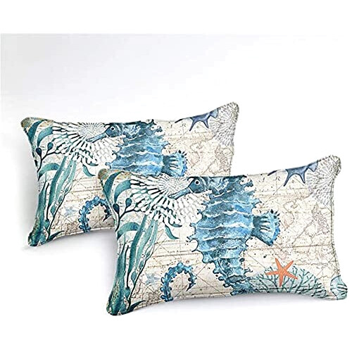Housse de couette Hippocampe 140x200 cm 200x200 cm 220x240 cm variant 4 