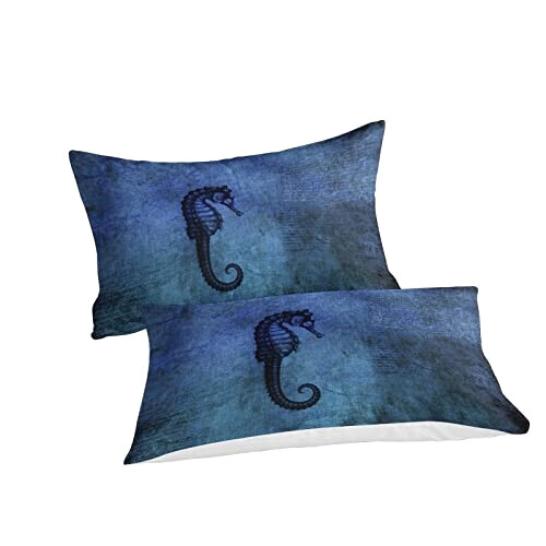 Housse de couette Hippocampe style- 135x200 cm variant 2 