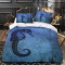 Housse de couette Hippocampe style- 135x200 cm - miniature variant 1