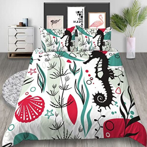 Housse de couette Hippocampe iii-iiia 140x200 cm