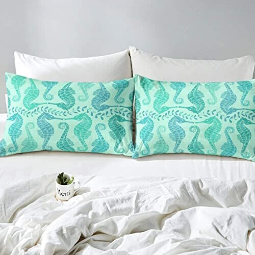 Housse de couette Hippocampe 140x200 cm variant 0 