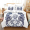 Housse de couette Hippocampe 135x200 cm 220x240 cm - miniature
