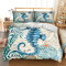Housse de couette Hippocampe 140x200 cm 200x200 cm 220x240 cm - miniature variant 2
