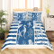 Housse de couette Hippocampe multicolore 140x200 cm 200x200 cm 220x240 cm - miniature