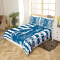 Housse de couette Hippocampe multicolore 140x200 cm 200x200 cm 220x240 cm - miniature variant 1