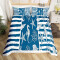 Housse de couette Hippocampe multicolore 140x200 cm 200x200 cm 220x240 cm - miniature variant 2