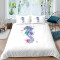 Housse de couette Hippocampe multicolore 140x200 cm - miniature