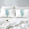 Housse de couette Hippocampe motif 130x200 cm 135x200 cm 200x200 cm 220x240 cm - miniature variant 1