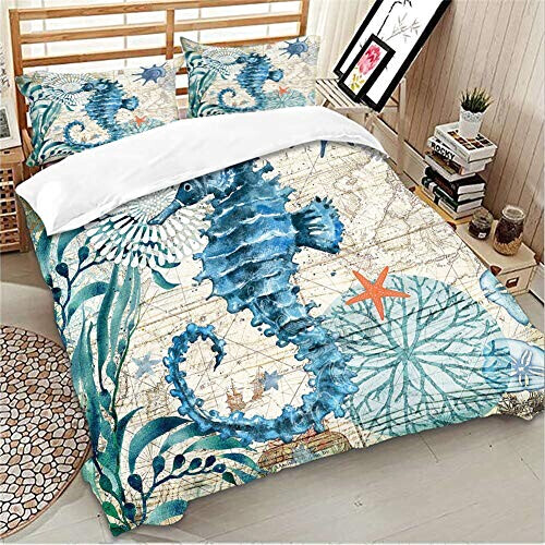 Housse de couette Hippocampe variant 3 