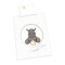 Housse de couette Hippopotame multicolore 100x135 cm - miniature