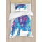 Housse de couette Hippopotame multicolore - miniature