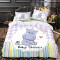 Housse de couette Hippopotame couleur 140x200 cm - miniature