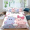 Housse de couette Hippopotame couleur 140x200 cm - miniature