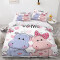 Housse de couette Hippopotame couleur 140x200 cm - miniature variant 1