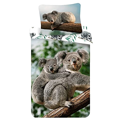 Housse de couette Koala couleuré 140x200 cm