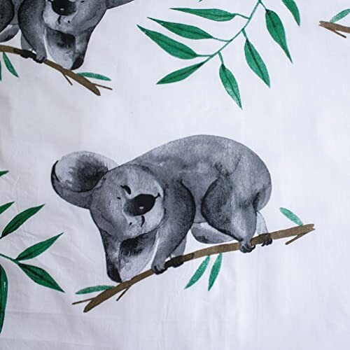 Housse de couette Koala couleuré 140x200 cm variant 3 