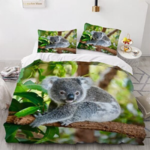 Housse de couette Koala couleur 140x200 cm