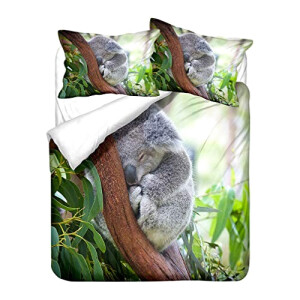 Housse de couette Koala style 140x200 cm