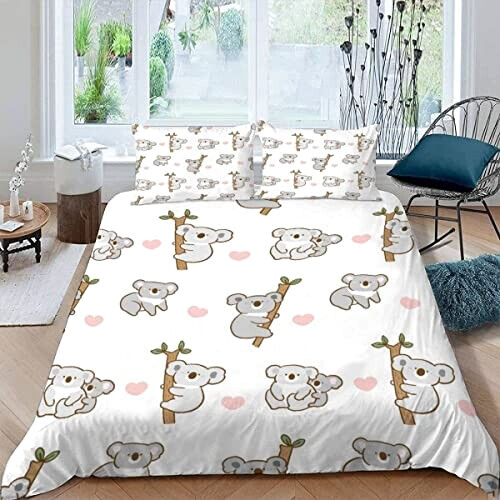 Housse de couette Koala couleur 140x200 cm 200x200 cm 220x240 cm 240x260 cm variant 0 