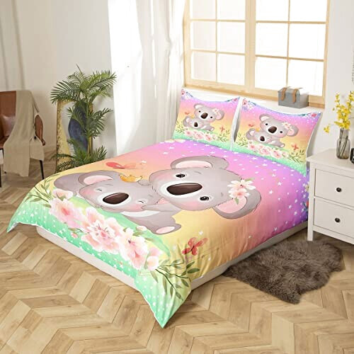 Housse de couette Koala multicolore 140x200 cm 200x200 cm 220x240 cm variant 1 
