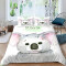 Housse de couette Koala couleur 140x200 cm - miniature variant 1