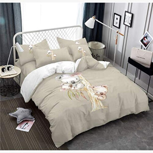 Housse de couette Koala beige