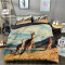 Housse de couette Kangourou hui 135x200 cm 200x200 cm 220x240 cm - miniature