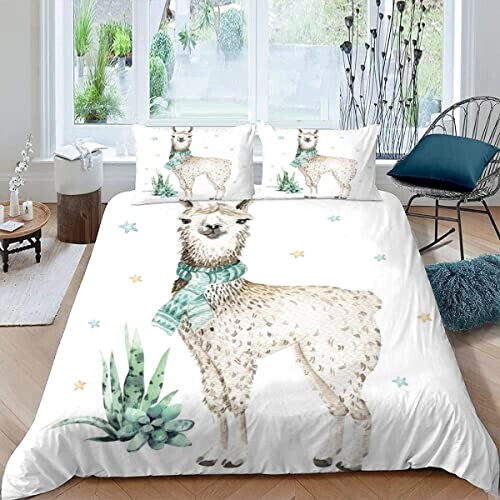 Housse de couette Lama couleur 220x240 cm variant 0 