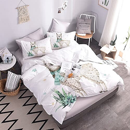 Housse de couette Lama couleur 220x240 cm variant 1 