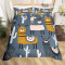 Housse de couette Lama multicolore 140x200 cm 200x200 cm 220x240 cm 240x260 cm - miniature variant 2