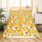 Housse de couette Lama multicolore 140x200 cm 200x200 cm 220x240 cm - miniature