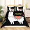 Housse de couette Lama multicolore 140x200 cm 200x200 cm 220x240 cm 240x260 cm - miniature variant 2