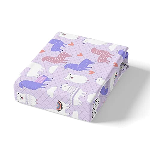 Housse de couette Lama multicolore 140x200 cm 200x200 cm 220x240 cm 240x260 cm variant 3 