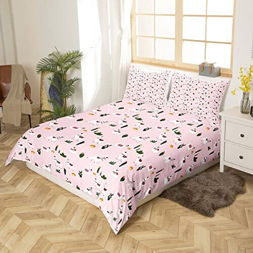 Housse de couette Lama multicolore 140x200 cm 200x200 cm 220x240 cm variant 0 