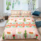 Housse de couette Lama multicolore 140x200 cm 220x240 cm - miniature