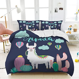 Housse de couette Lama 140x200 cm