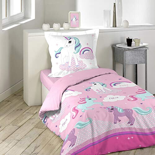 Housse de couette Lama multicolore 140x200 cm 200x200 cm