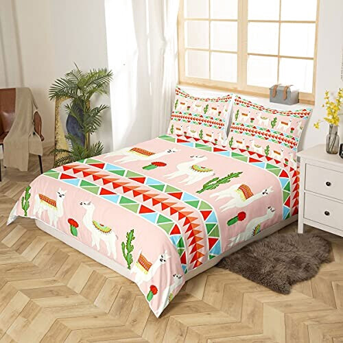 Housse de couette Lama multicolore 140x200 cm 200x200 cm 220x240 cm 240x260 cm variant 0 