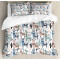 Housse de couette Lama multicolore - miniature