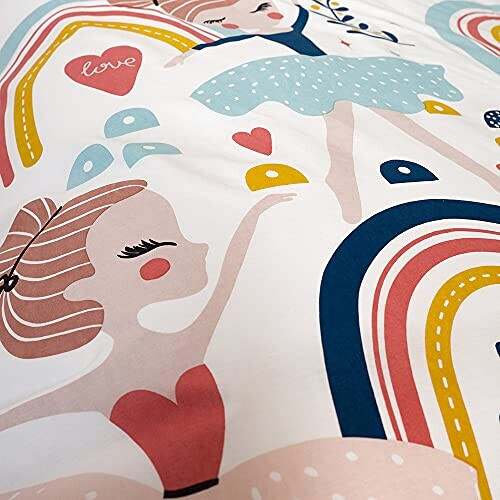 Housse de couette Lama rose 90x190 cm 140x200 cm variant 7 