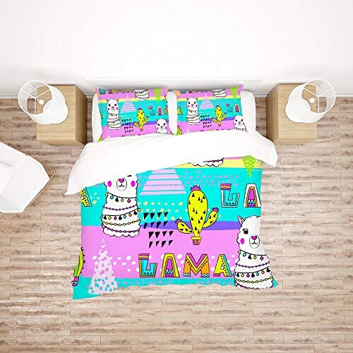 Housse de couette Lama multicolore variant 0 