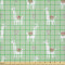 Housse de couette Lama vert clair blanc - miniature variant 1