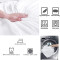 Housse de couette Lapin blanc 220x240 cm - miniature variant 5