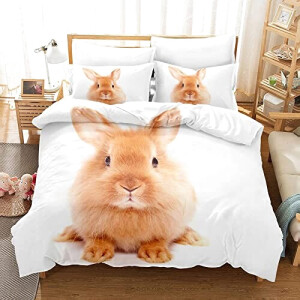 Housse de couette Lapin 200x200 cm