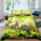 Housse de couette Lapin multicolore 140x200 cm 200x200 cm 220x240 cm - miniature