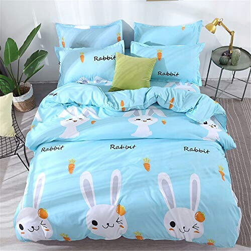 Housse de couette Lapin 140x200 cm 200x200 cm 220x240 cm variant 0 