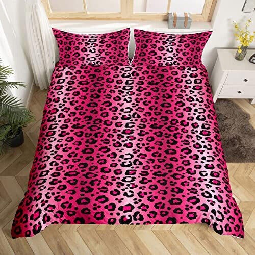 Housse de couette Léopard multicolore 140x200 cm 200x200 cm 220x240 cm 240x260 cm variant 1 