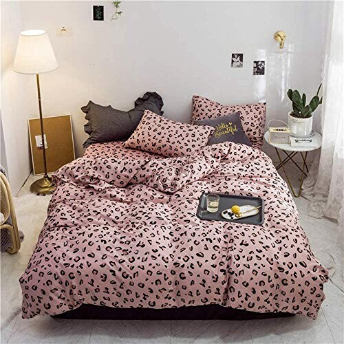 Housse de couette Léopard dcslyp-p 130x200 cm 200x200 cm 220x240 cm